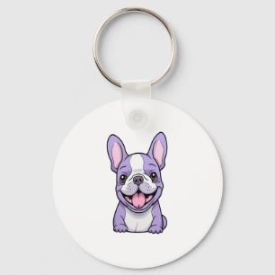 Chaveiro Lilac French Bulldog