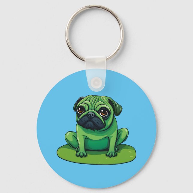 Chaveiro Lili Pug (Frente)