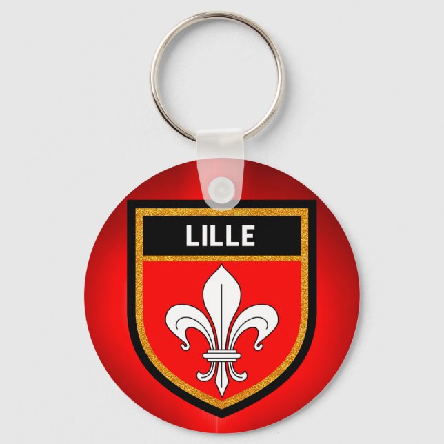 Chaveiro Lille Flag (Frente)