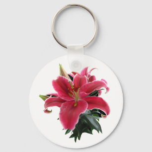 CHAVEIRO LILY-KEYCHAIN VERMELHO