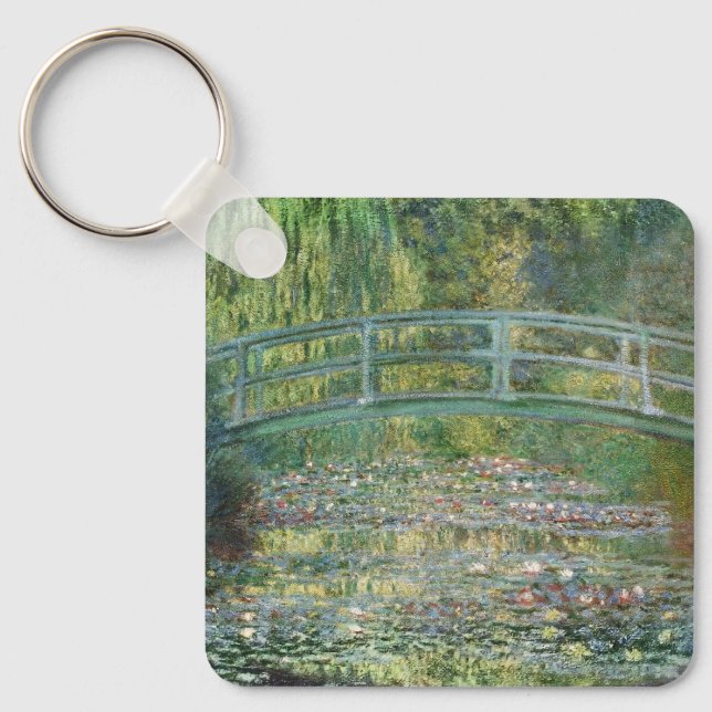 Chaveiro Lily Pond Água | Vintage - Pintura Francesa (Frente)
