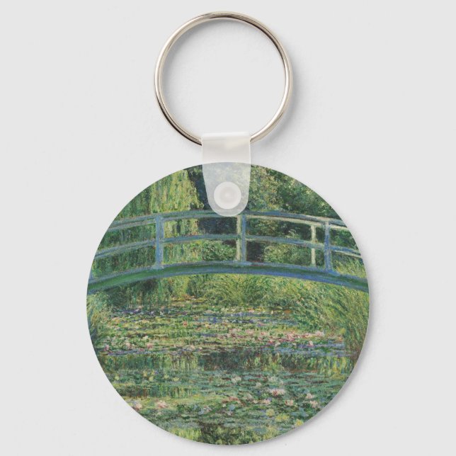 Chaveiro Lily Pond, Painting Oil Landscape, Monet (Frente)