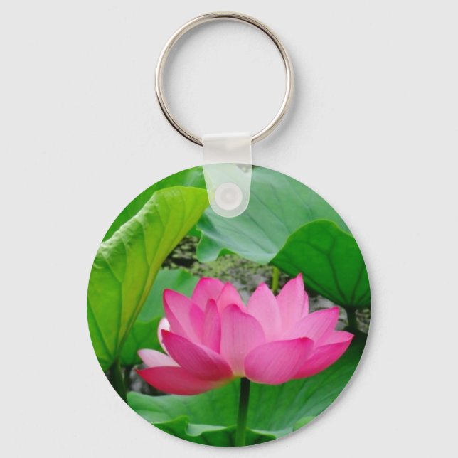 Chaveiro Lily Sanguinista Rosa na Primavera (Frente)