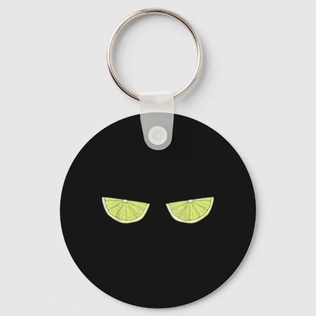 Chaveiro Lime Suco Azedo Metade Comedor de Fruta Fofo Amant (Frente)
