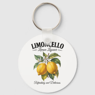 Chaveiro Limoncello Itália Vintage Limão Refrescante Férias