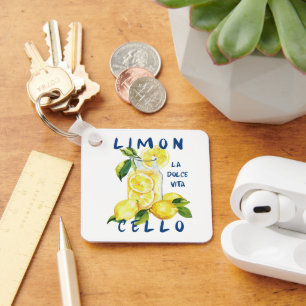 Chaveiro Limoncello La Dolce Vita Lembrança Itália Amante