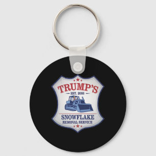 Chaveiro Limpador de Neve Trump Remoção de Floco de Neve Tr