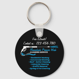 Chaveiro Limpeza de energia por detalhe da pressão do carro