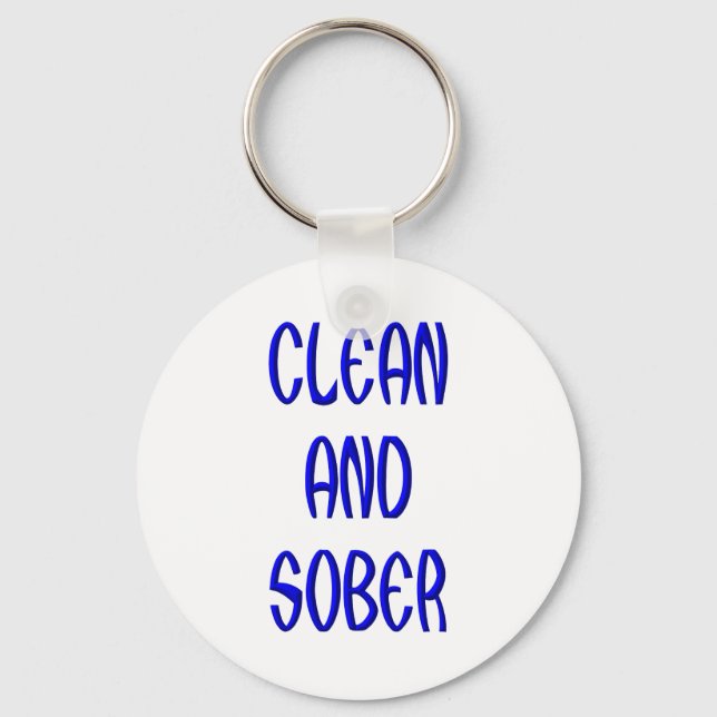 Chaveiro Limpo e Sóbrio (Frente)