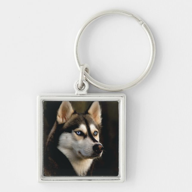 Chaveiro Linda Almofada de Lançamento Husky (Frente)