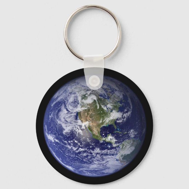 Chaveiro Linda Cadeia de Chave Planeta Terra (Frente)