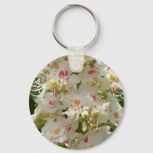 Chaveiro Linda cadeia de teclas de flores