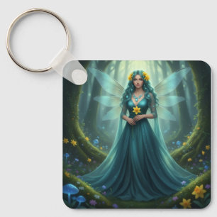 Chaveiro Linda Marcha de Aquamarine Fairy