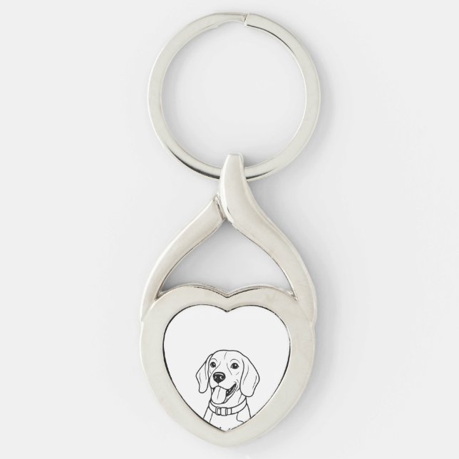Chaveiro Lindíssimo Beagle (Frente)