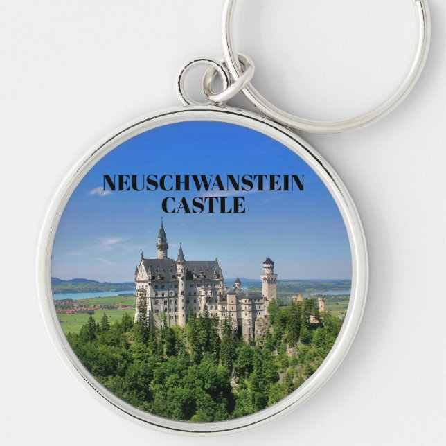 Chaveiro Lindo Castelo de Neuschwanstein (Frente)