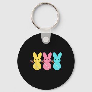 Chaveiro Lindo jogador de Lacrosse Bunny Kids Meninos Pásco