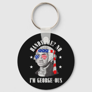 Chaveiro Lindo Não Lindíssimo Washington Engraçado 4 de Jul