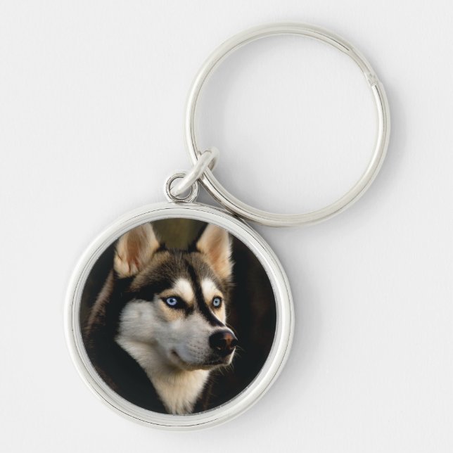Chaveiro Lindo Travesseiro Husky (Frente)