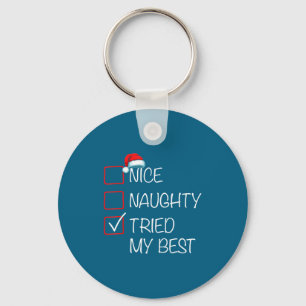 Chaveiro Lindo Travesso Tentou Meu Chapéu de Natal da Lista