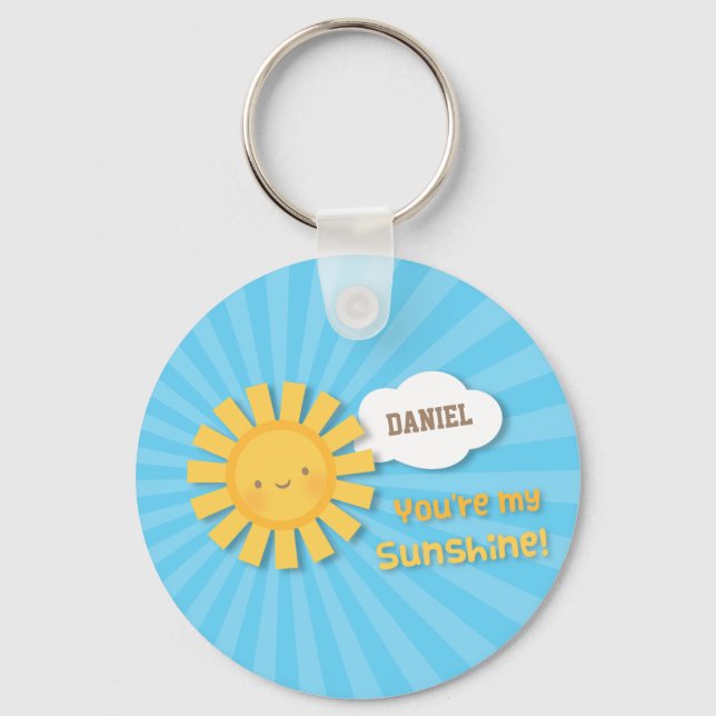 Chaveiro Lindo Você É Minha Apreciação do Sol (Frente)