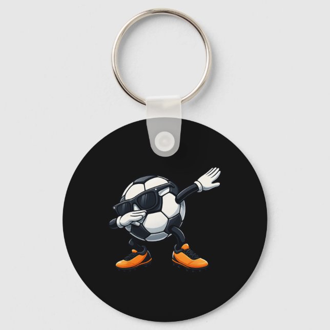 Chaveiro Lindos Sungles Dabbing Futebol Byll Cartoon  (Frente)