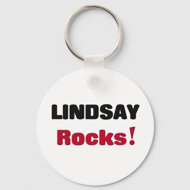Chaveiro Lindsay Rocks (Frente)