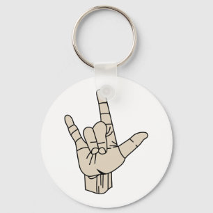 Chaveiro Linguagem gestual