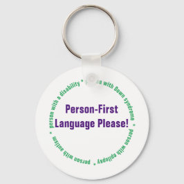 Chaveiro Linguagem Pessoa Primeiro