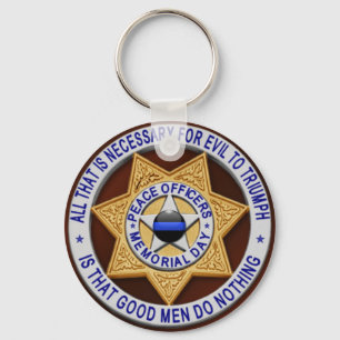 Chaveiro Linha Azul Fino