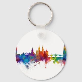 Chaveiro Linha do Skyline da Suiça Basileia