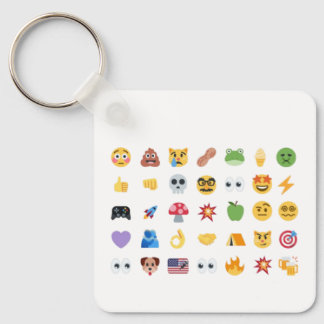 Chaveiro Linha do tempo de 35 emojis Roaring Kitty meme GME