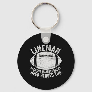 Chaveiro Linhista Engraçado Porque Quarterbacks Também Prec