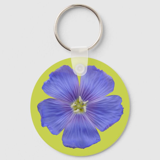 Chaveiro Linho Azul nº 1 (Frente)