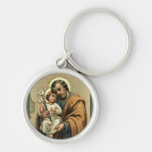 Chaveiro Lírio de Jesus do bebê de St Joseph