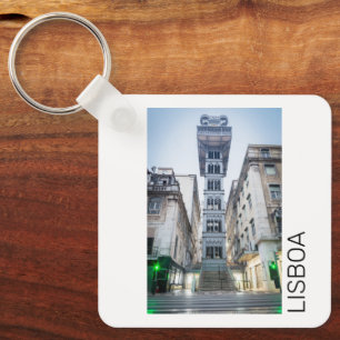 Chaveiro Lisboa em Portugal com Elevador Retro Souvenir