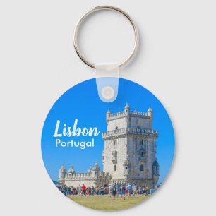 Chaveiro Lisboa na lembrança da torre de Portugal Belém