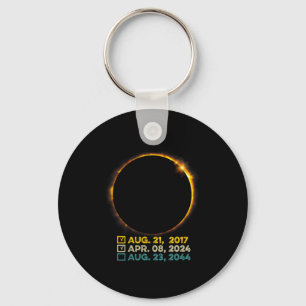 Chaveiro Lista de verificação total do Eclipse solar 2024 2