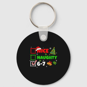 Chaveiro Lista Legal Travessa 67 Natal Brainrot Engraçado 6