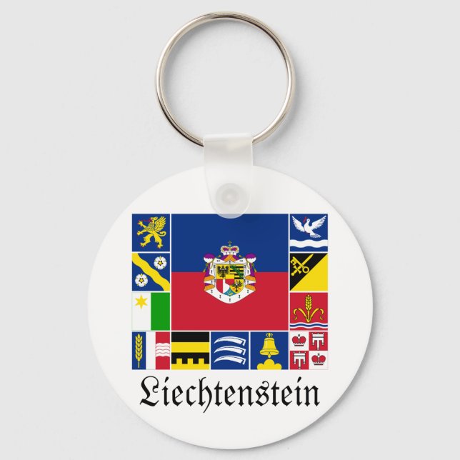 Chaveiro Listenstaine e seus Sinalizadores Gemeinde (Frente)