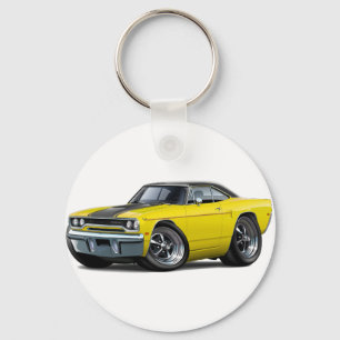Chaveiro Listra 1970 Amarelo-Preta do Roadrunner
