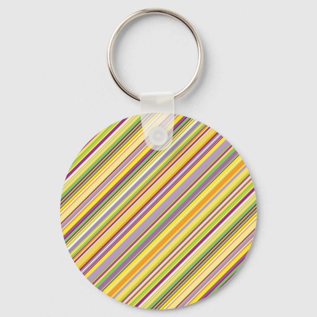 Chaveiro Listras brancas design (Frente)