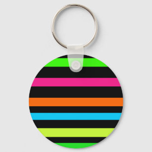 Chaveiro Listras neon