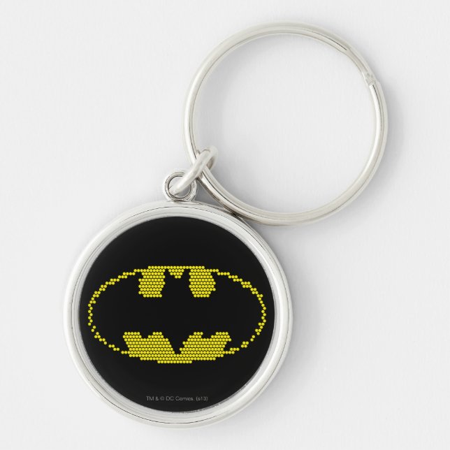 Chaveiro Lite-Brite Bat Emblem (Frente)