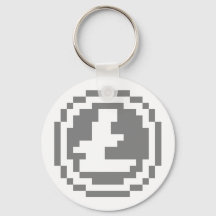 Litecoin LTC Logotipo 8-Bit | Pulseira Básica
