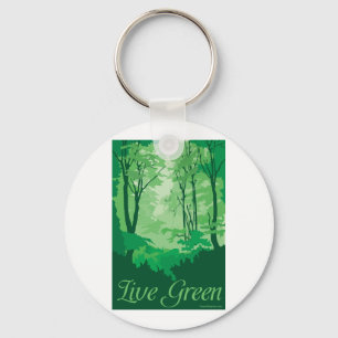 Chaveiro Live Green - Tree Hugger