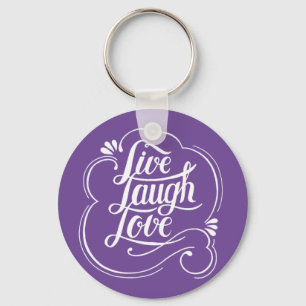 Chaveiro LIve laugh love  Keychain
