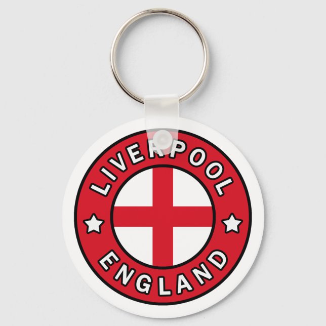 Chaveiro Liverpool England (Frente)
