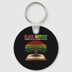 Chaveiro Livro da Árvore da História Negra em Homenagem ao