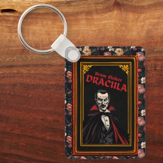 Chaveiro Livro do Drácula de Bram Stoker (Frente)