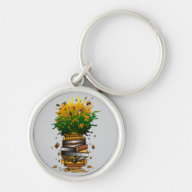 Chaveiro Livros de ananás (Frente)